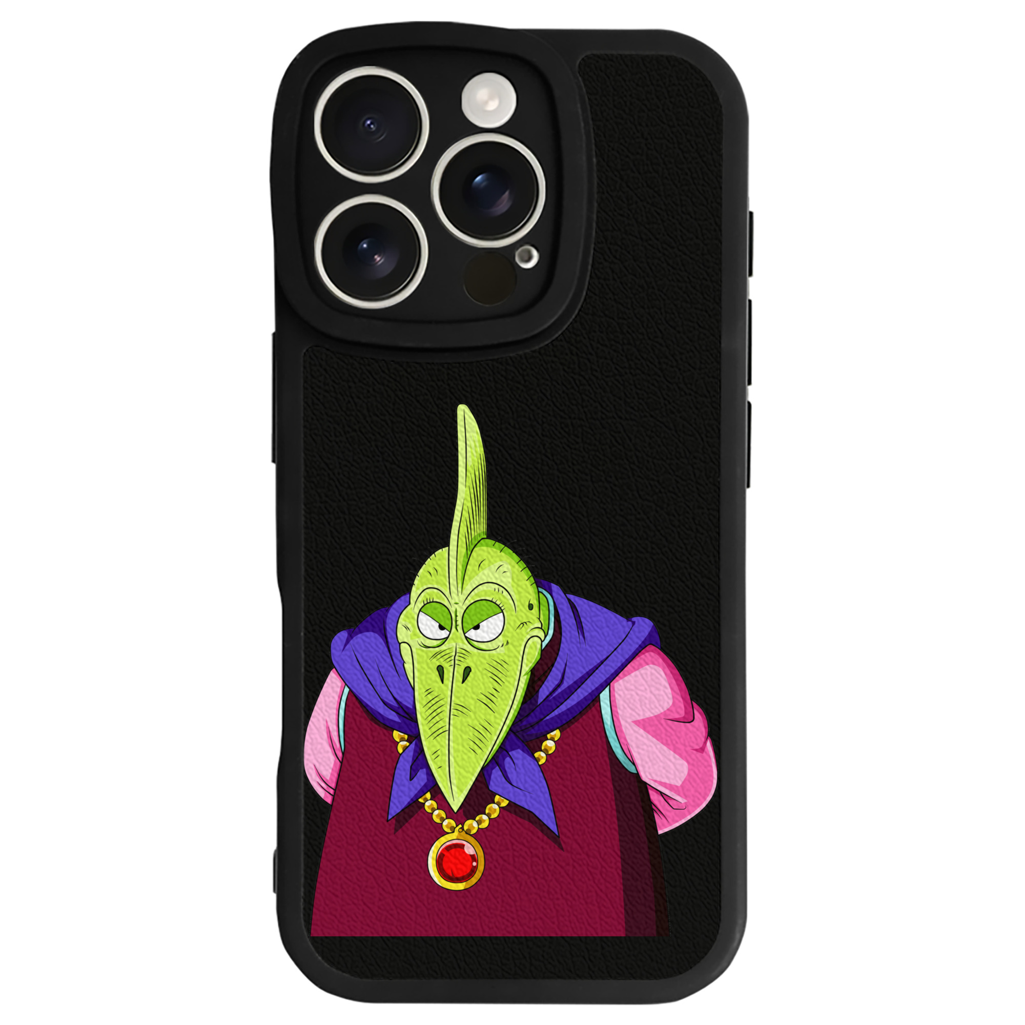 （画像用） ドラゴンボール DRAGON BALL 【iPhone 16シリーズ対応】シリコンスマホケース（レザー調） 材質：シリコン